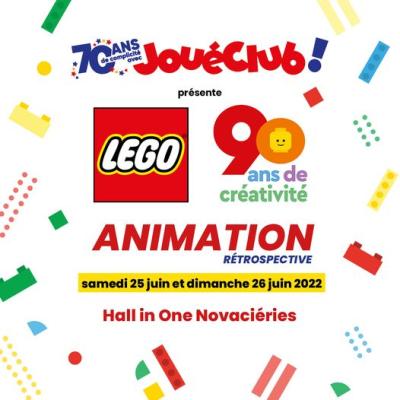 Anniversaires LEGO et JouéClub à St Chamond